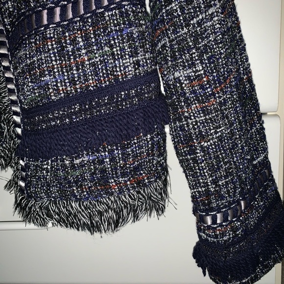 Frayed Edge Tweed Blazer - Picture 3 of 7